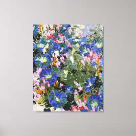 Giacometti - Blau Winden Canvas Afdruk