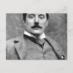 Giacomo Puccini Briefkaart