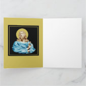 Gian Lorenzo Bernini Buste van Christus 1679 Bedankkaart (Binnen)