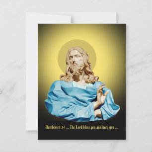 Gian Lorenzo Bernini Buste van Christus 1679 Briefkaart