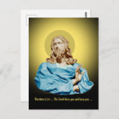 Gian Lorenzo Bernini Buste van Christus 1679 Briefkaart (Voorkant / Achterkant)