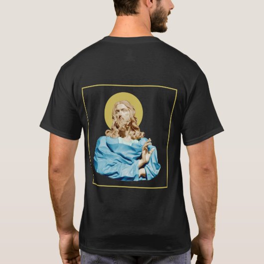 Gian Lorenzo Bernini Buste van Christus 1679 T-shirt (Achterkant)