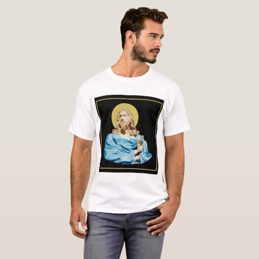 Gian Lorenzo Bernini Buste van Christus 1679 T-shirt (Voorkant volledig)