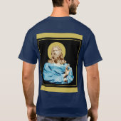 Gian Lorenzo Bernini Buste van Christus 1679 T-shirt (Achterkant)
