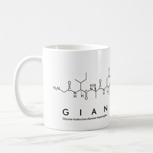 Gian peptide nom mug (Gauche)