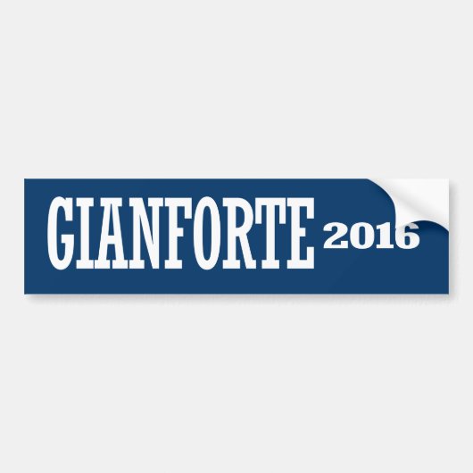 Gianforte - Greg Gianforte 2016 Bumpersticker (Voorkant)