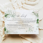 GIANNA Boho Etherial Greenery Wedding Details Kaar Kaart