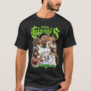 Giannis Antetokounmpo Basketball Bootleg T-shirt
