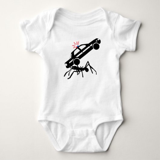 Giant Ant Attack Creeper Romper (Voorkant)