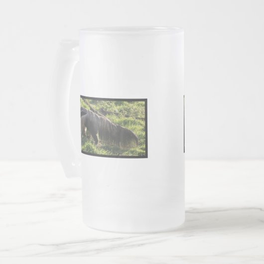 Giant Anteater Frosted Beer Mok (Voorkant links)