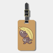 Giant Banana Sloths Bagagelabel (Voorkant verticaal)