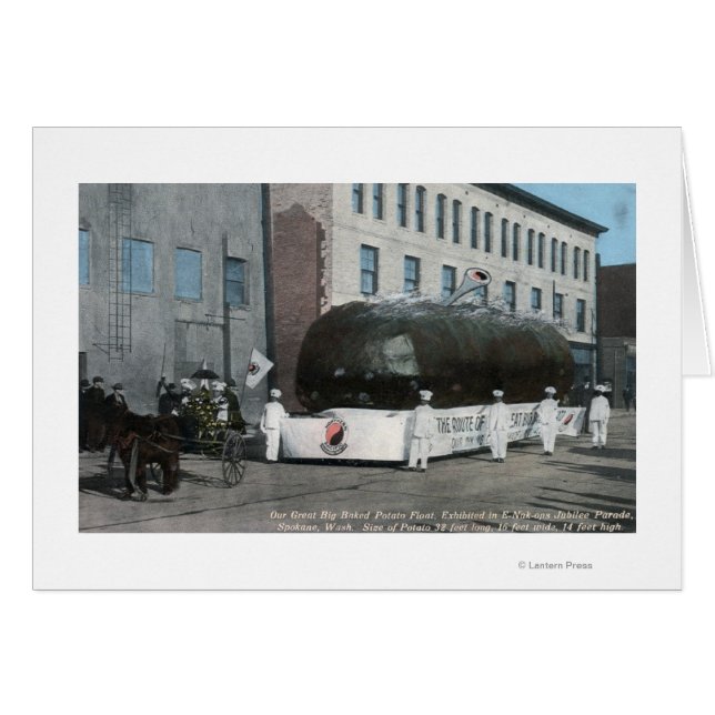 Giant Bked Potatoe Float Scene (Voorkant Horizontaal)