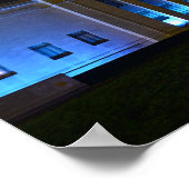 Giant Blue Shuttlecock, Kansas City, Missouri Poster (Hoek)