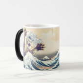 Giant Cat Wave – De Grote Golf van Kanagawa Magische Mok (Voorkant links)