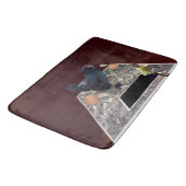 Giant Chicken Egg Crusher Large Memory Bathmat Badmat (Gekanteld)