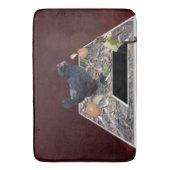 Giant Chicken Egg Crusher Large Memory Bathmat Badmat (Voorkant Verticaal)