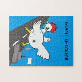 Giant Chicken. Legpuzzel (Horizontaal)
