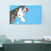 Giant Chicken. Spandoek (Beurs)