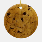 Giant Chocolate Chip Cookie Keramisch Ornament (Achterkant)