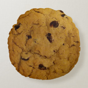 Giant Chocolate Chip Cookie Rond Kussen