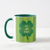 Giant Clover gepersonaliseerde mok (Links)
