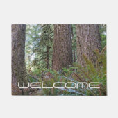 Giant Conifer Forest Welkom Deurmat (Voorkant)