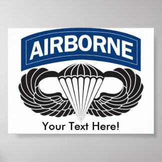 Giant Custom Airborne Poster