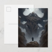Giant Demon Creature Dark Fantasy Horror Briefkaart (Voorkant / Achterkant)