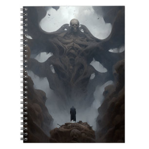 Giant Demon Creature Dark Fantasy Horror Notitieboek