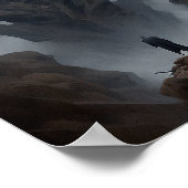 Giant Demon Creature Dark Fantasy Horror Poster (Hoek)