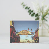 Giant Dipper Sign Briefkaart (Staand voorkant)