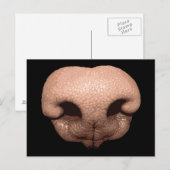 Giant Dog Nose Briefkaart (Voorkant / Achterkant)