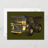Giant Dump Truck Briefkaart (Voorkant / Achterkant)