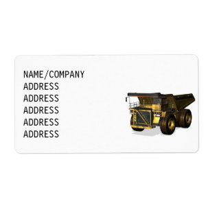 Giant Dump Truck Etiket
