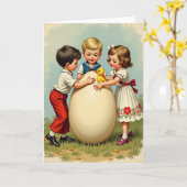 Giant Egg Discovery Storybook Card Kaart (Gele Bloem)