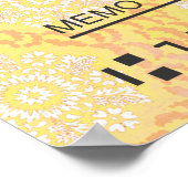 Giant faux Presentation check-bonusprijs voor lief Poster (Hoek)