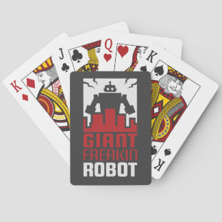 Giant Freakin Robot Spaarkaarten Pokerkaarten