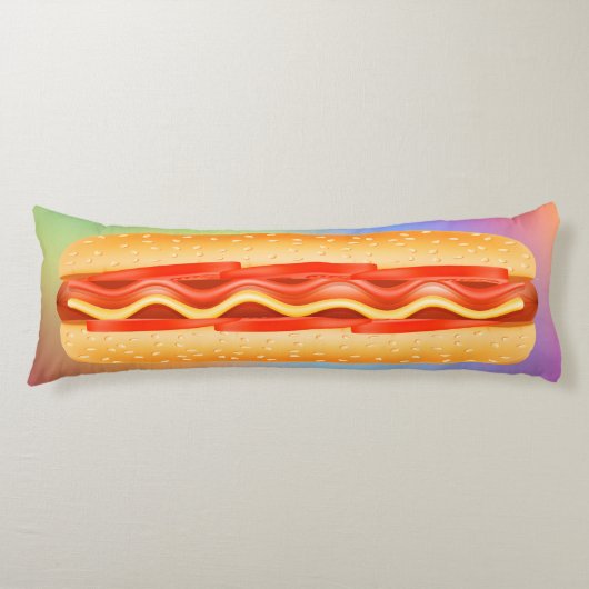 Giant Funny Hot Chien Coussin (Devant)
