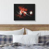 Giant galactic blobbes canvas afdruk (Insitu (Slaapkamer))