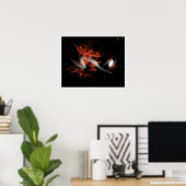 Giant galactic blobbes poster (Thuiskantoor)