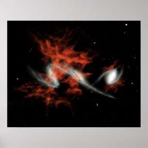 Giant galactic blobbes poster