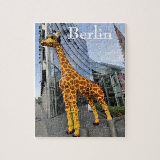 Giant giraffe legpuzzel (Verticaal)