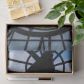 Giant glass clock at the Musée d'Orsay - Paris Tissuepapier (Geschenk)