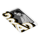 GIANT GOLD BLACK AFSTUDEERDER 4x3 Afstuderen Flexi Magneet (Rechterzijde)