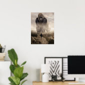 Giant Gorilla versus Man, Succesvolle Mindset Moti Poster (Thuiskantoor)