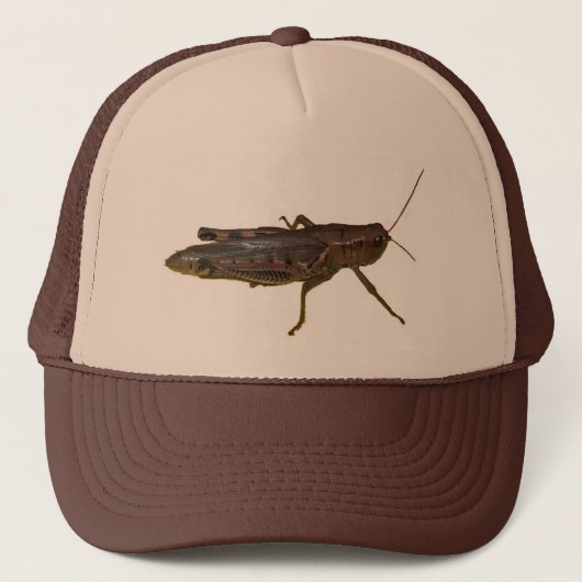 Giant Grasshopper Design Trucker Pet (Voorkant)