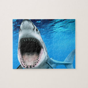 Giant Great White, Jigzaag Puzzle Legpuzzel
