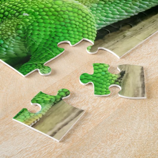 Giant Green Day Gecko - Phelsuma grandis Legpuzzel (Zijkant)