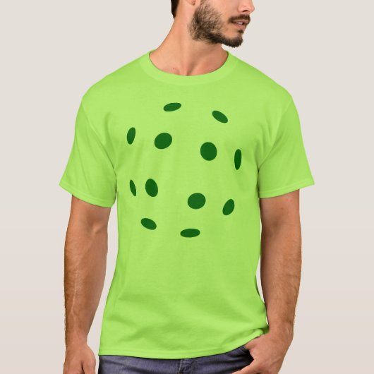 Giant Green Pickleball Gift T-shirt (Voorkant)