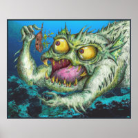 Giant Green Zee Monster